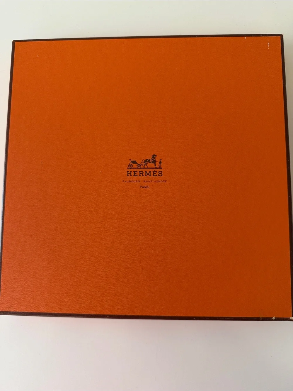 Hermes Scarf with Box